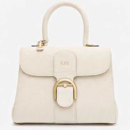 ÉZE — Mule “Soline Noir Heel” Precisión silenciosa. Textura que define.